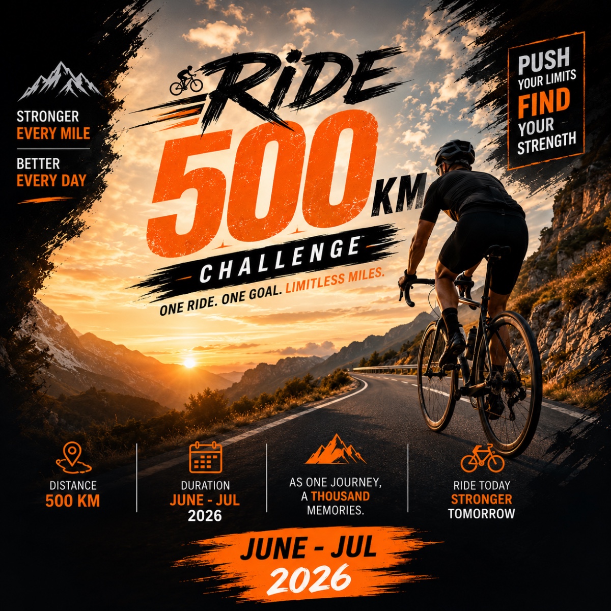 Ride to 500 KM