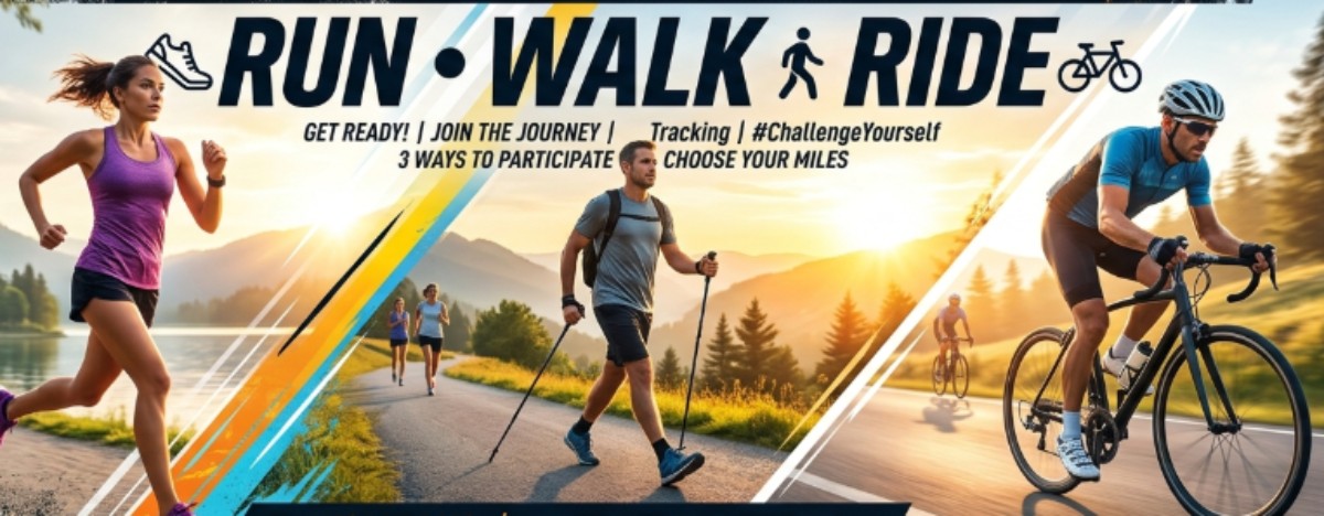 Monthly Virtual Fitness Challenge, July 2026