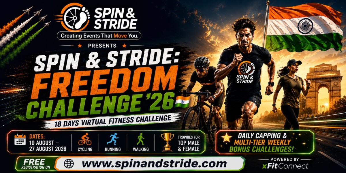 Spin & Stride: Freedom Challenge '26 🇮🇳
