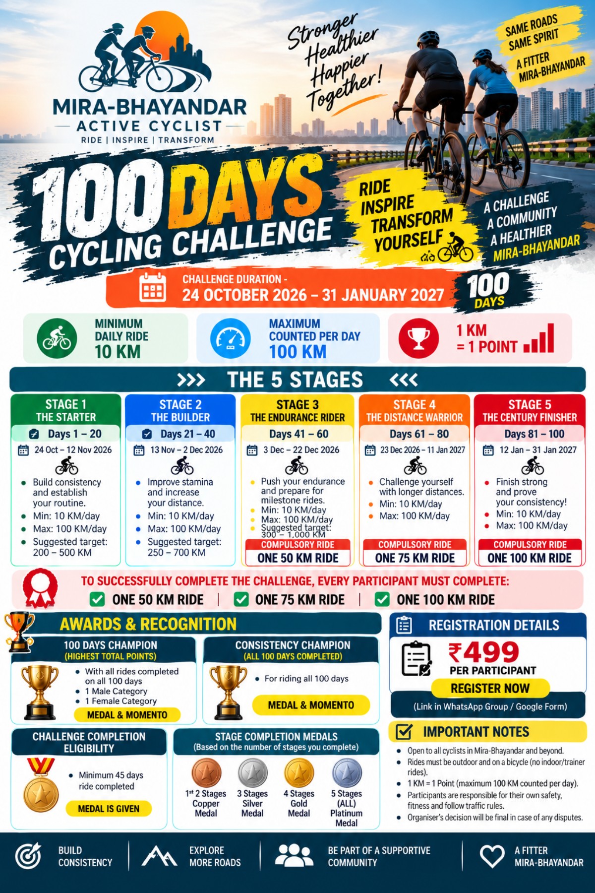 MBAC-100 DAYS CYCLING CHALLENGE