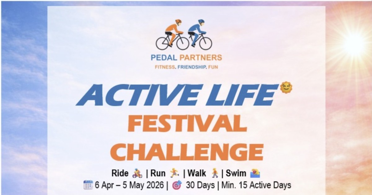 Pedal Partners Active Life Festival Challenge🌞